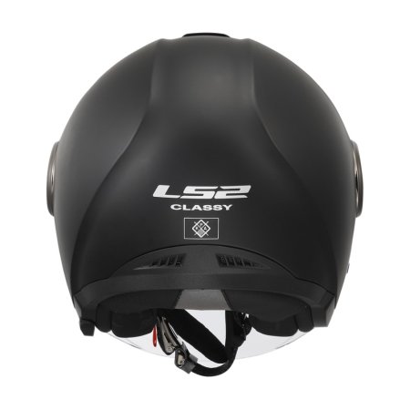 Otevřená helma na motorku LS2 OF620 Classy Solid černá matná