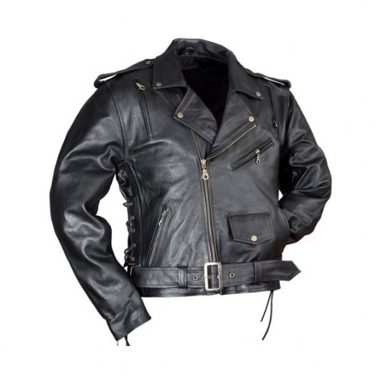 Křivák na motorku pánský L&J SHADOW černý - Velikost oblečení: 6XL