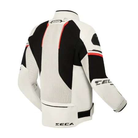 Bunda na motorku SECA Airflow III šedá