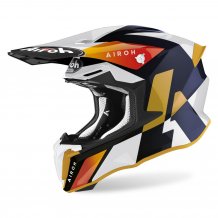 Enduro helma na motorku AIROH Twist 2.0 Lift biela/modrá