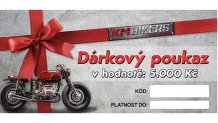 Dárkový poukaz na nákup v hodnotě 5000 Kč