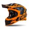 Motokrosová přilba CASSIDA Cross Pro 2 Contra černo/šedo/oranžová