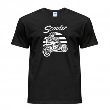 Pánské tričko Scooter černé