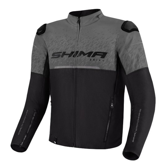 Bunda na motorku SHIMA Drift černo/šedá