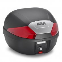 Horní kufr na motorku GIVI B29N Monolock s červenými odrazkami