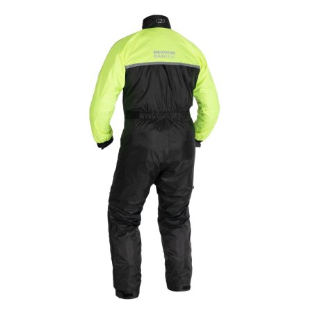 Nepromokavá kombinéza OXFORD Rain Seal černá/žlutá fluo