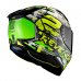 Helma na motorku MT Revenge 2 Baye zeleno/žlutá fluo