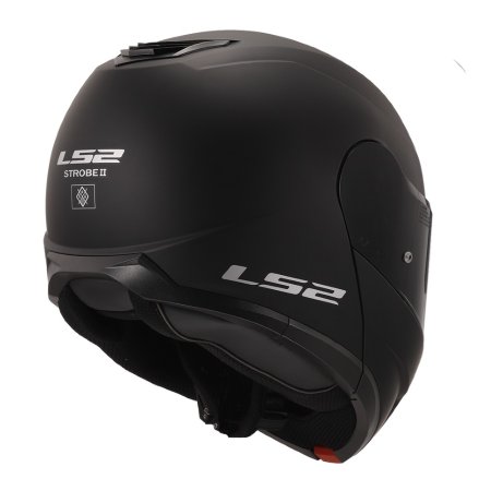 Výklopná přilba na motorku LS2 FF908 Strobe II černá matná