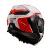 Překlápěcí přilba na motorku LS2 FF901 Advant X Metryk bílá/červená/černá