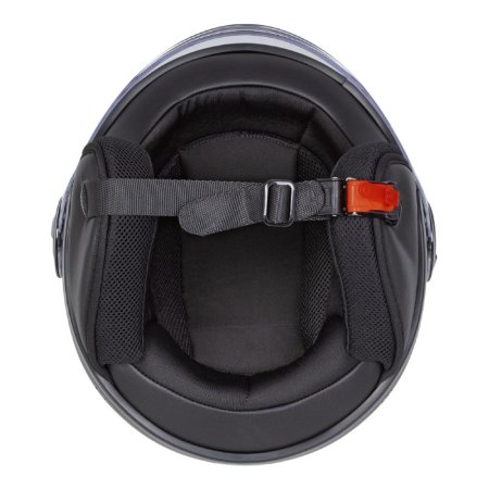 Otevřená helma na motorku ZED C35 šedá matná/černá