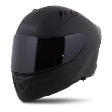 Integrální přilba na motorku CASSIDA Aero Solid černá/šedá matná