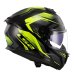 Integrální přilba na motorku LS2 FF808 Stream II Fury černá/žlutá fluo