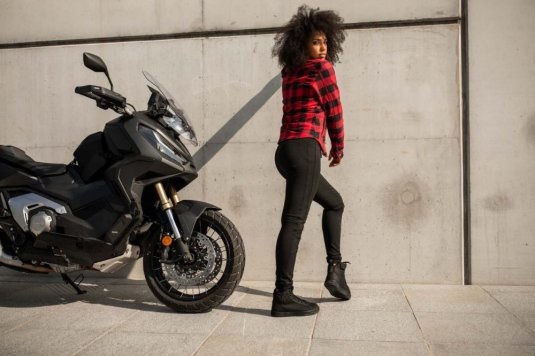 Dámské legíny na motorku SECA Flex černé