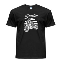Pánske tričko Scooter čierne