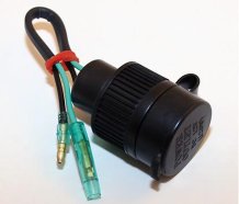 Vodotěsná zásuvka 12V na moto