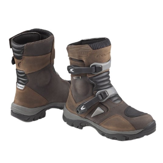 Boty na motorku FORMA Adventure Low Dry hnědé