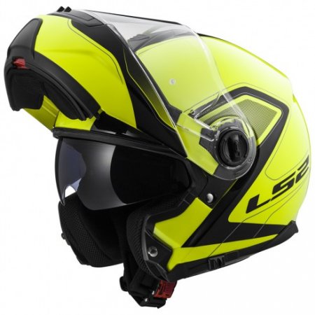 Výklopná helma LS2 FF325 STROBE CIVIK HI-VIS fluo