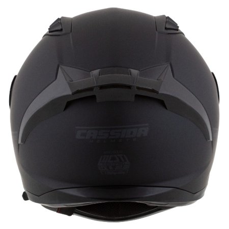 Integrálna prilba na motocykel CASSIDA Aero Solid čierna/sivá matná
