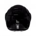 Výklopná helma na motorku MT Atom černá