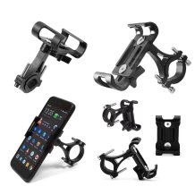Držiak mobilu na riadidlá BIKETEC R2 Metal čierny