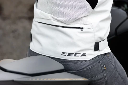 Bunda na motorku SECA Airflow III šedá