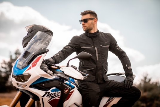 Moto bunda SECA Compass černá