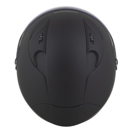 Otevřená přilba na motorku CASSIDA Reflex 2.0 Solid černá matná/šedá