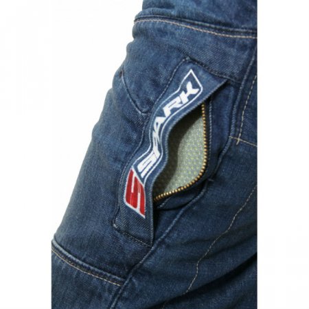 Pánske moto jeansy SPARK Metro modré