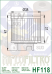 Olejový filter HIFLOFILTRO HF 118