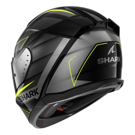 Integrální helma na motorku SHARK D-Skwal 3 Sizler černá/šedá/žlutá fluo