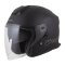 Otevřená prilba na motorku CASSIDA Jet Tech 2.0 Solid černá matná/šedá