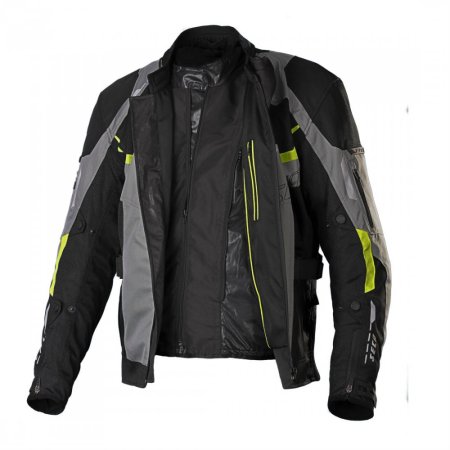 Bunda na moto SECA Orkan titánová