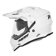 Enduro helma na motorku NOX N312 bílá