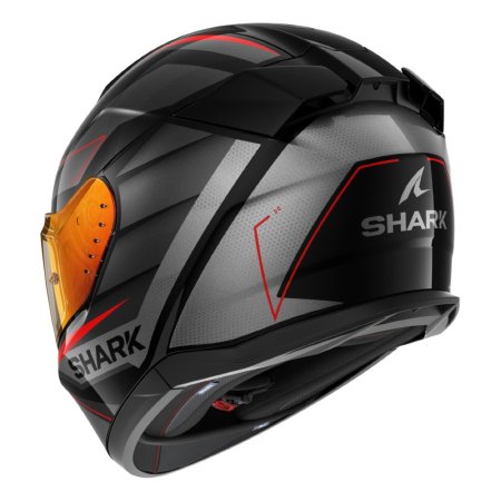 Integrální helma na motorku SHARK D-Skwal 3 Sizler černá/šedá/červená