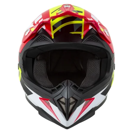 Motokrosová helma ZED X1.9 Targa červená/žlutá fluo/černá/bílá