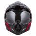 Enduro helma CASSIDA Tour 1.1 Spectre čierna/sivá/červená