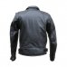 Kožená bunda na motocykel L&J TRADE čierna - Veľkosť oblečenia: 2XL