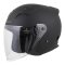 Otevřená přilba na motorku CASSIDA Reflex 2.0 Solid černá matná/šedá
