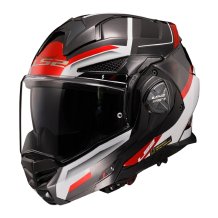 Preklápacia prilba na motocykel LS2 FF901 Advant X Spectrum čierno/bílo/červená
