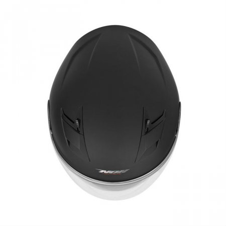 Otevřená helma na motorku NOX N127 černá/matná