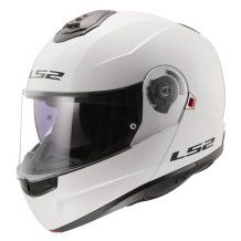 Výklopná přilba na motorku LS2 FF908 Strobe II bílá