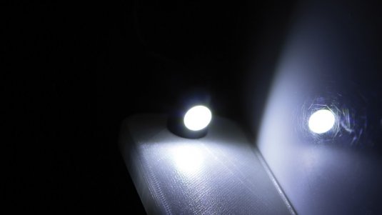 Led osvetlenie spz moto SHIN-YO 061 čierne