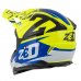 Motokrosová helma ZED X1.9 černo/modro/bílo/žlutá fluo