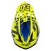 Motokrosová helma ZED X1.9 Targa žlutá fluo/modrá/černá/bílá