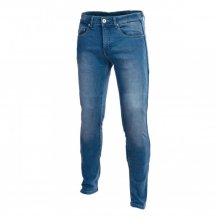 Kevlarové jeansy na motorku SECA Stroke II modré
