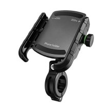 Držiak mobilu na riadidlá BIKETEC R9 Metal čierny