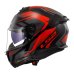 Integrální přilba na motorku LS2 FF808 Stream II Fury černo/červená