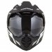 Enduro helma CASSIDA Tour 1.1 Dual černo/bílá