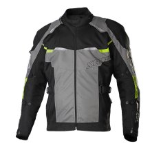 Bunda na moto SECA Orkan titánová