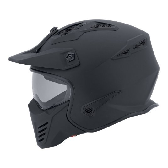 Přilba na motorku MTR Battle-X černá matná